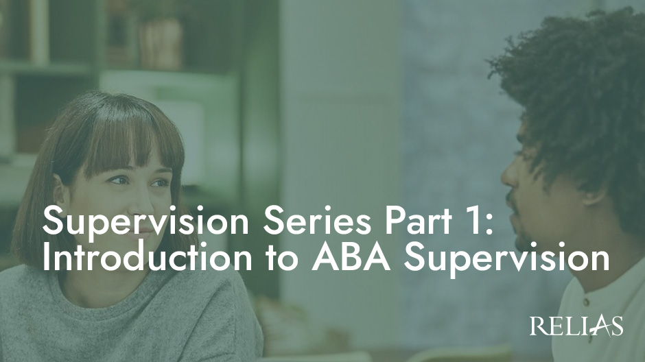 Supervision Series Part 1: Introduction to ABA Supervision Course Logo