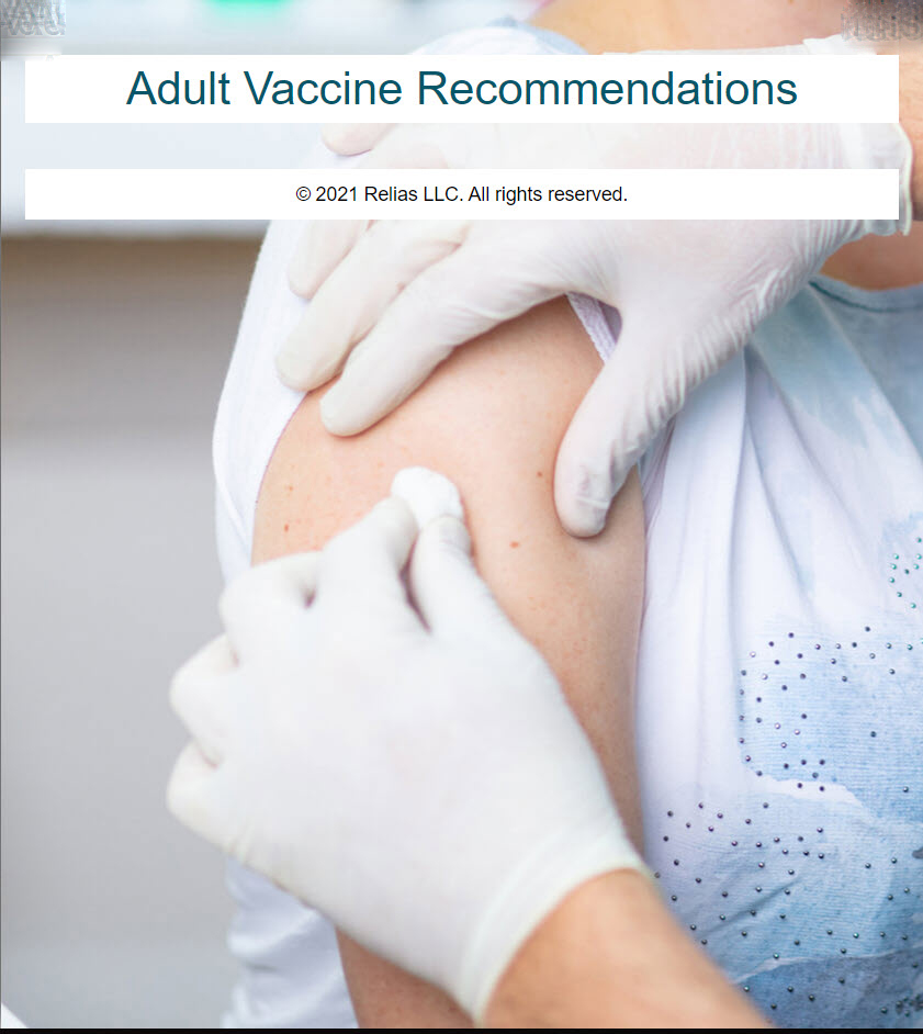 Adult Vaccine Recommendations