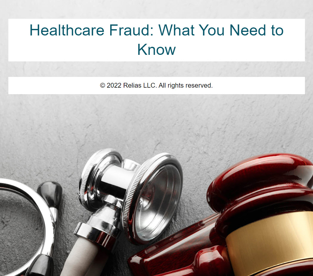 Healthcare Fraud: What You Need to Know Course Logo