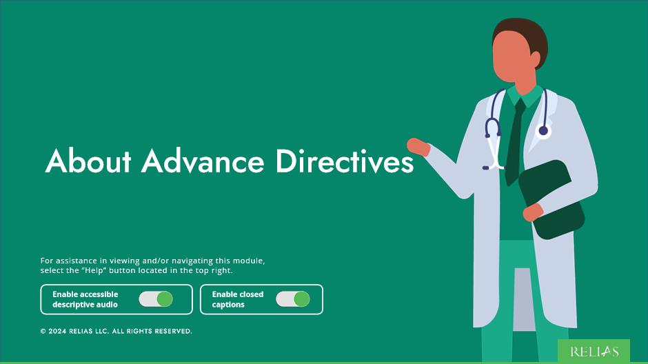 About Advance Directives Course Logo