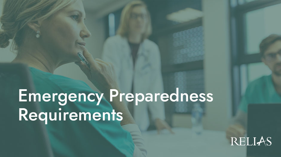 Emergency Preparedness Requirements Relias Academy