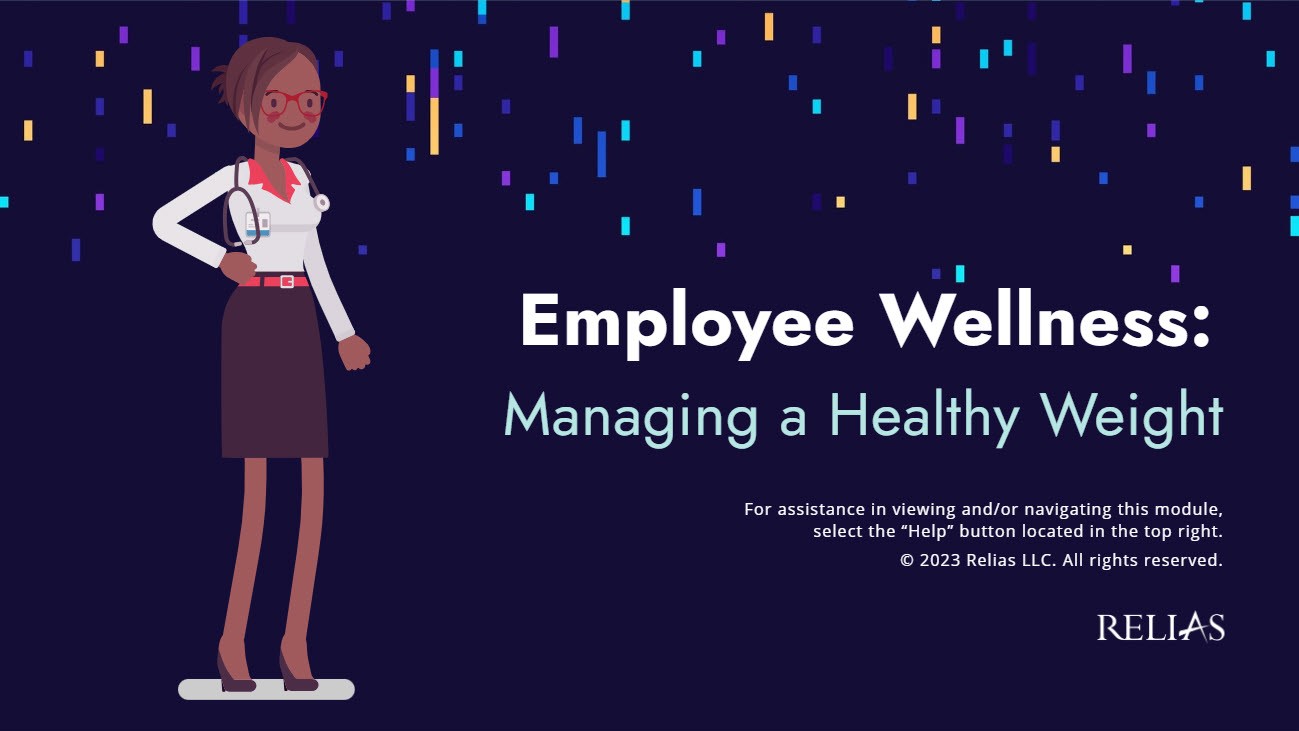 Employee Wellness: Managing a Healthy Weight Course Logo
