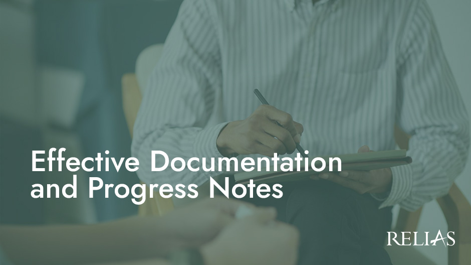 Effective Documentation and Progress Notes Course Logo