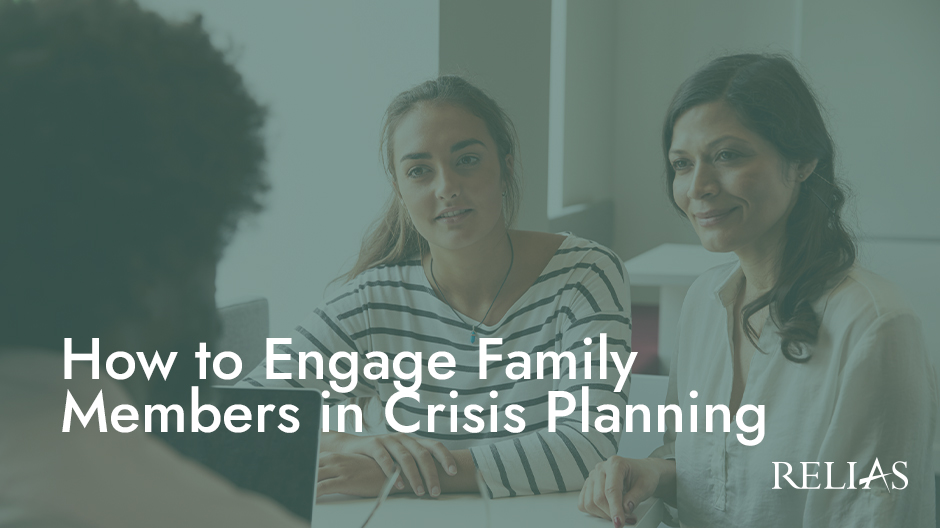 How to Engage Family Members in Crisis Planning Course Logo