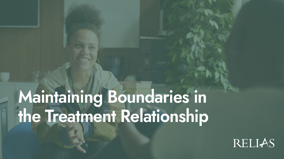 Maintaining Boundaries in the Treatment Relationship Course Logo