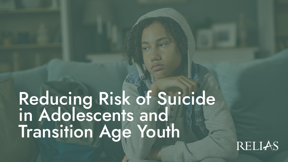 Reducing Risk of Suicide in Adolescents and Transition Age Youth Course Logo
