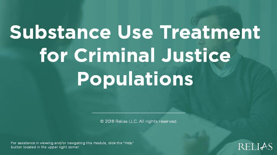 Working with Court ordered Individuals in Substance Use Treatment