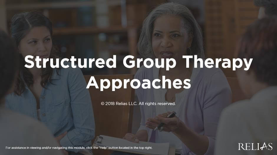 Structured Group Therapy Approaches