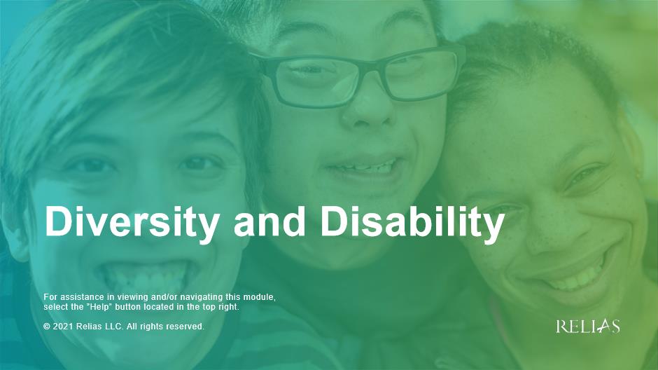 Diversity and Disability Course Logo