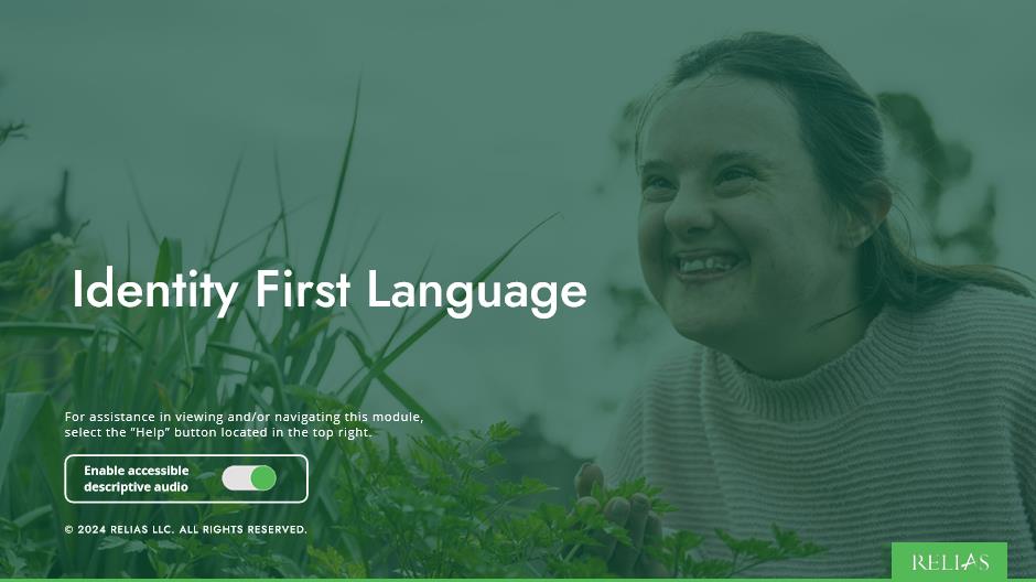 Identity First Language Course Logo