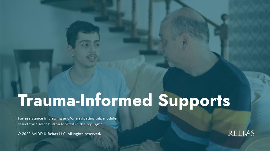 Trauma-Informed Supports Course Logo