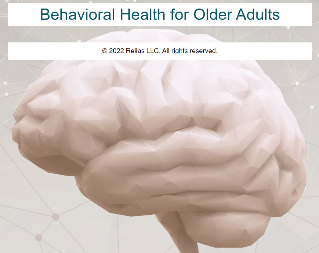 Behavioral Health For Older Adults | Relias Academy