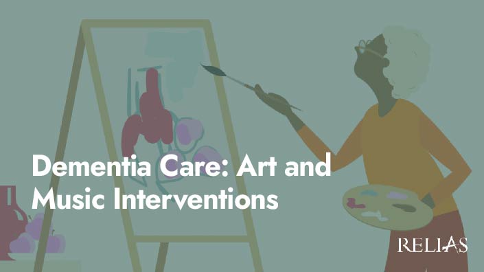 Dementia Care: Art and Music Interventions Course Logo