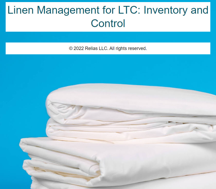 Linen Management for LTC: Inventory and Control Course Logo
