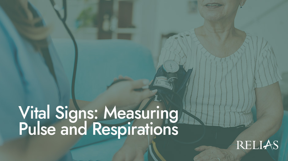 Vital Signs: Measuring Pulse and Respirations Course Logo