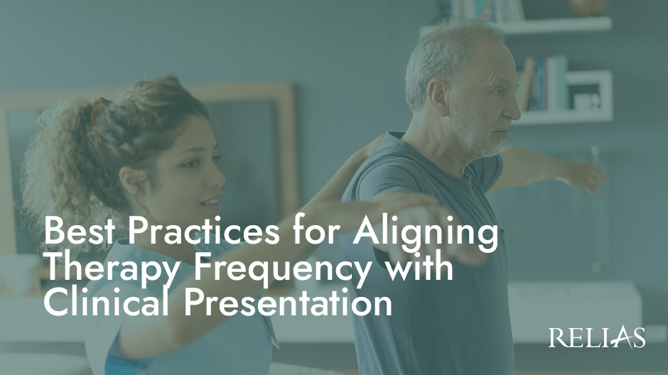 Best Practices for Aligning Therapy Frequency with Clinical Presentation Course Logo