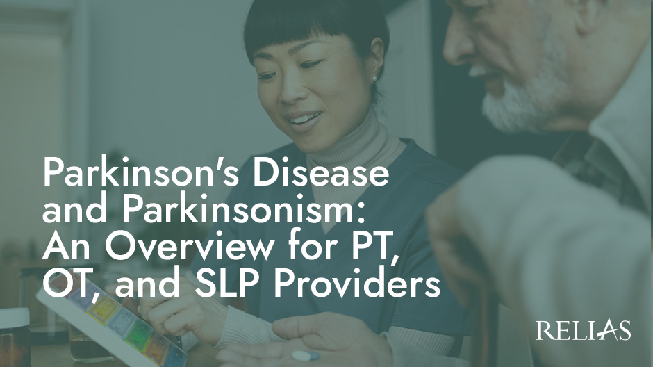 Parkinson's Disease and Parkinsonism: An Overview for PT, OT, and SLP Providers Course Logo