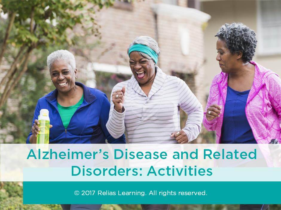 Alzheimer's Disease and Related Disorders: Activities